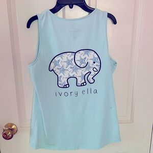 Ivory Ella tank top muscle tee